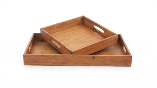 HYGGE CAVE | WOODEN SERVING TRAY 