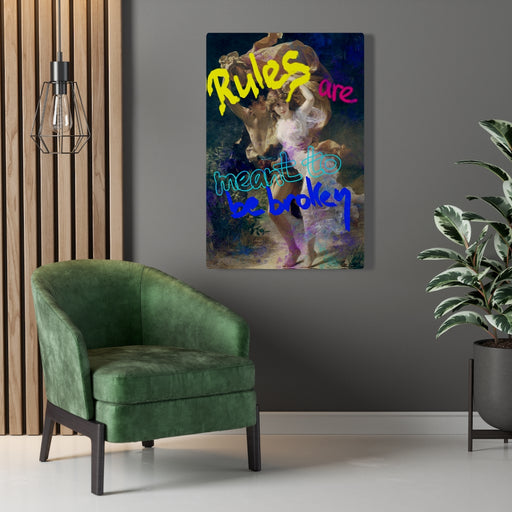 HYGGE CAVE | Rules Are Meant To Be | Limited Canvases | Holiday Gift