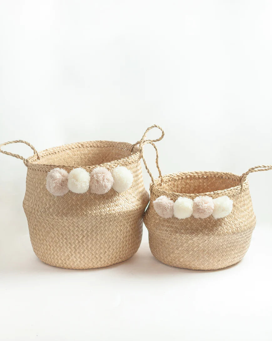 HYGGE CAVE | SWEET PEA BELLY BASKET