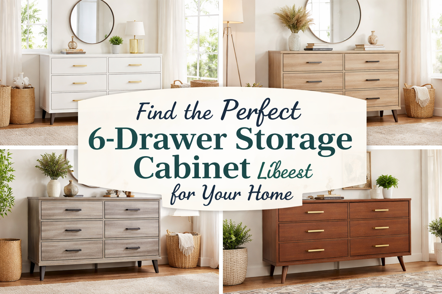 Find the Perfect 6-Drawer Storage Cabinet for Your Home