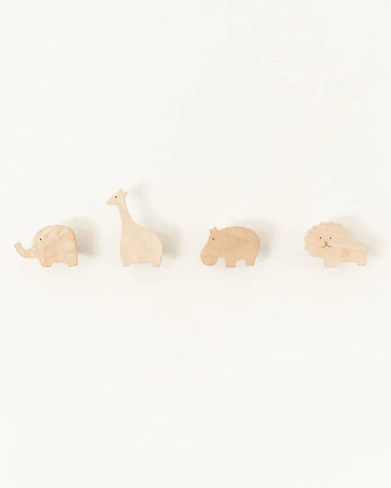 HYGGE CAVE | SAFARI ANIMAL WALL HOOKS