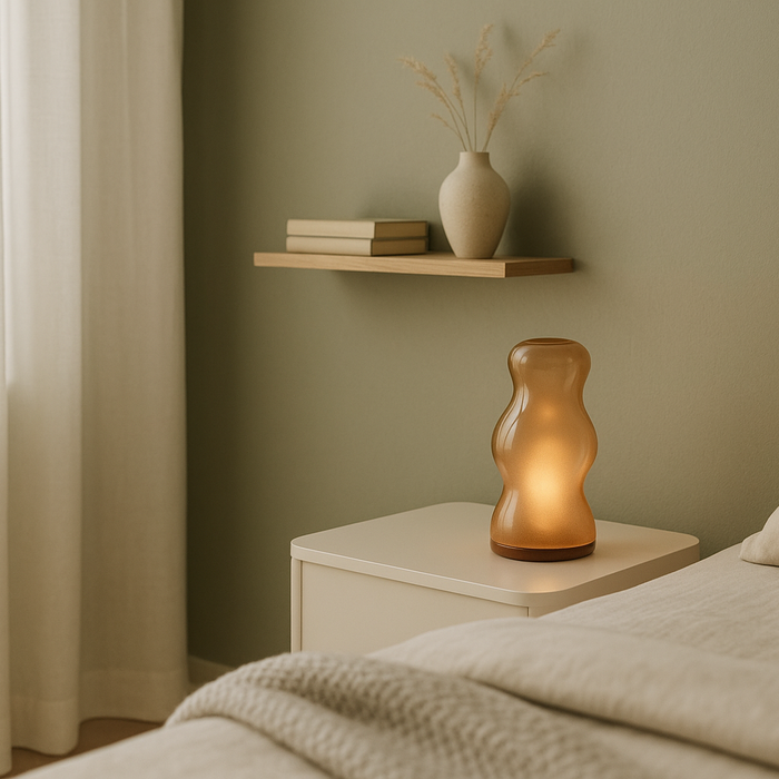 Cordless Mini Wavy Lamp