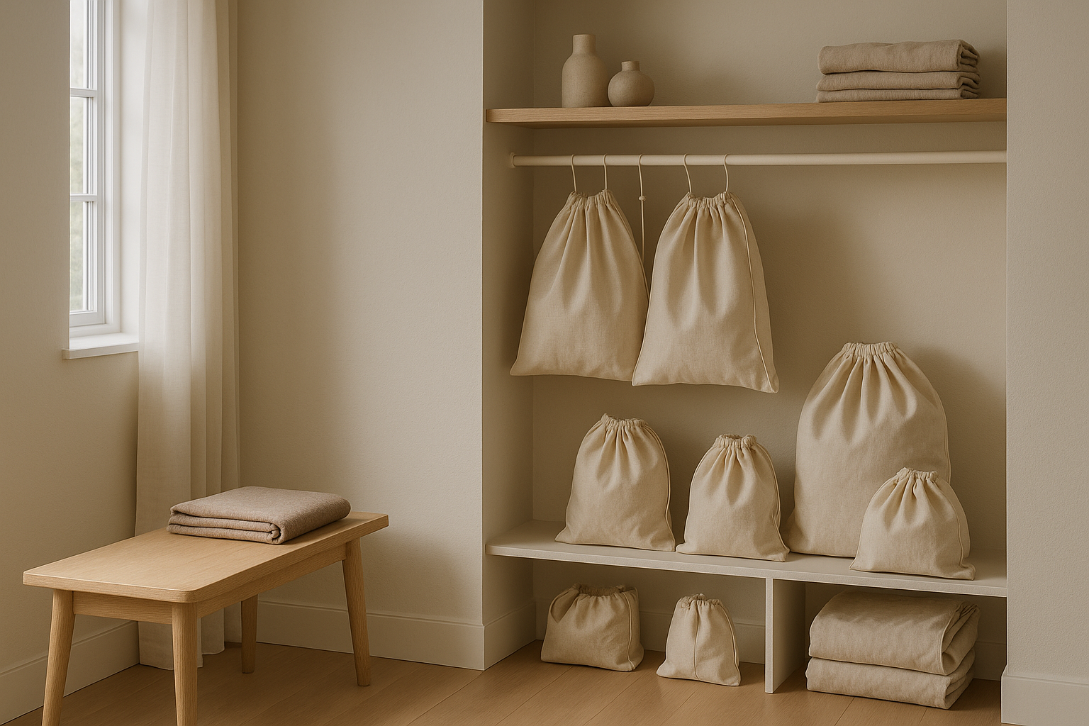 Purses & Shoes Storage Bags