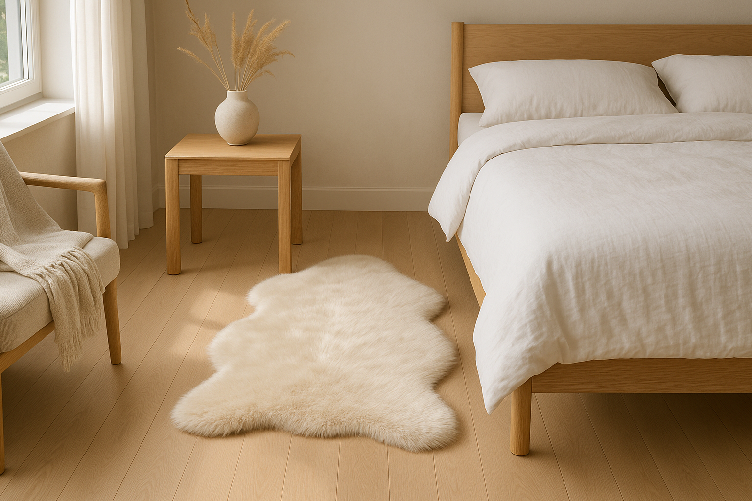 Faux Fur Medium Rug