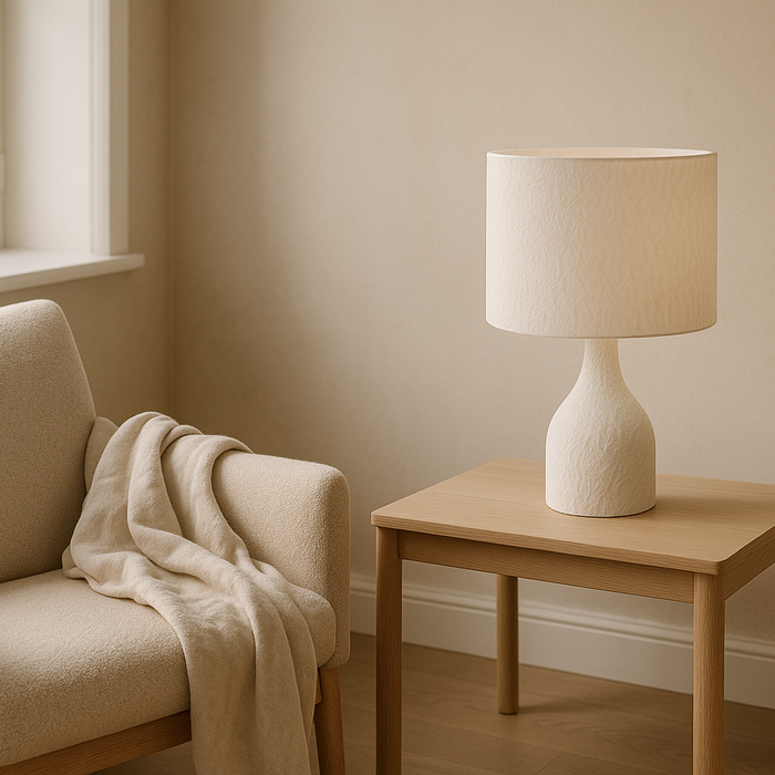 The Drum Lamp Where Industrial Form Meets Natural Detail