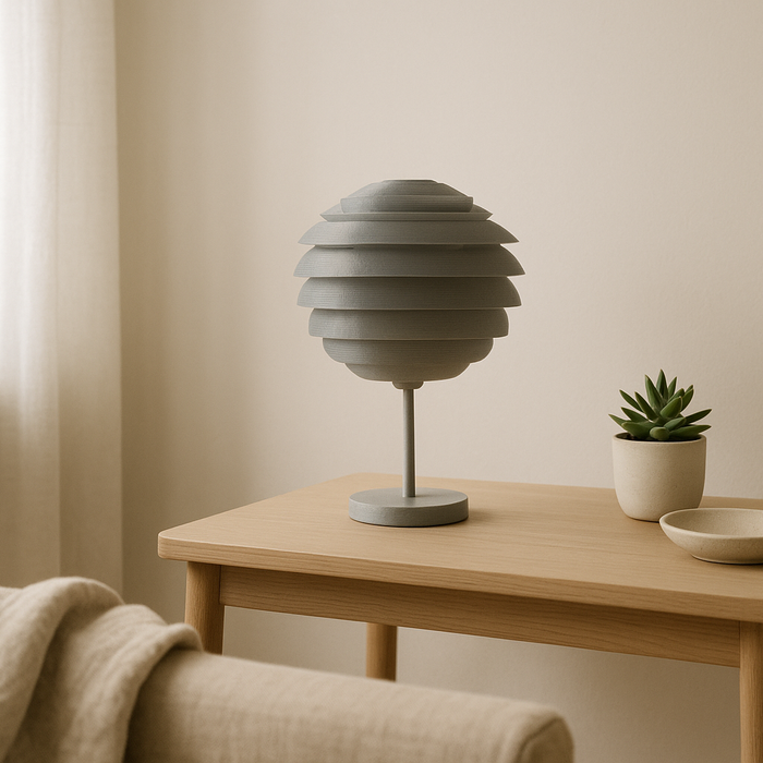 The Art of Small Spaces with the Mini Allium Lamp