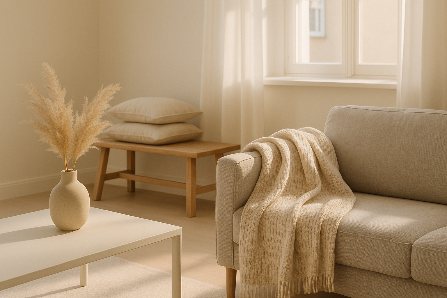 The Art of Layering with a Hand-Woven Cotton Throw