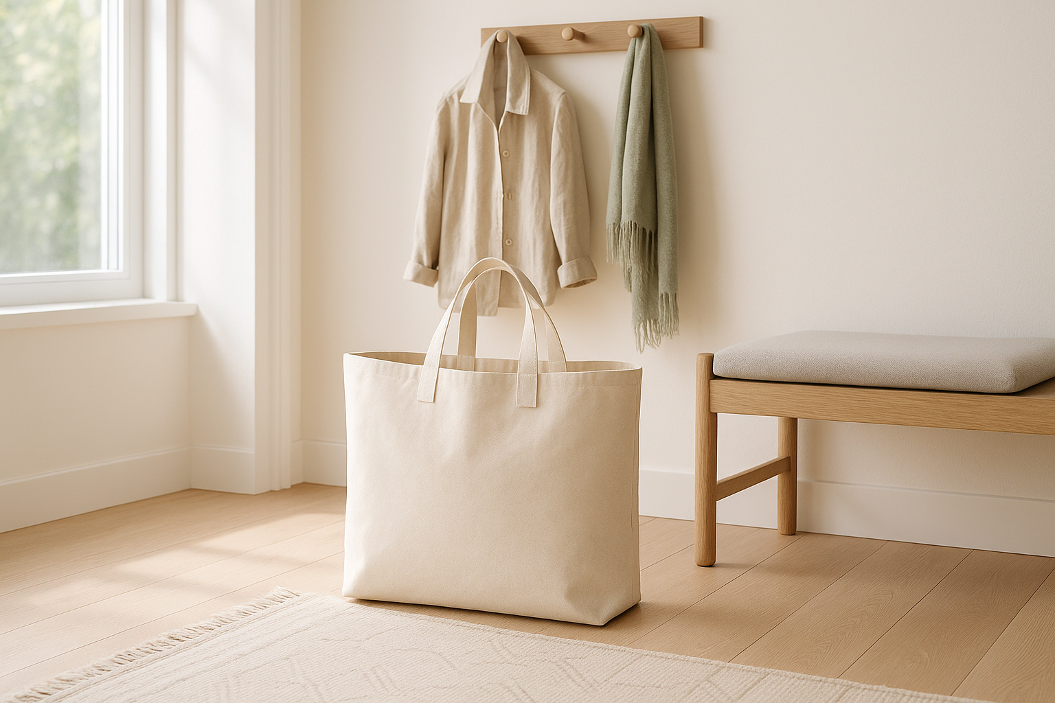 The Canvas Tote That Doubles as Home Storage