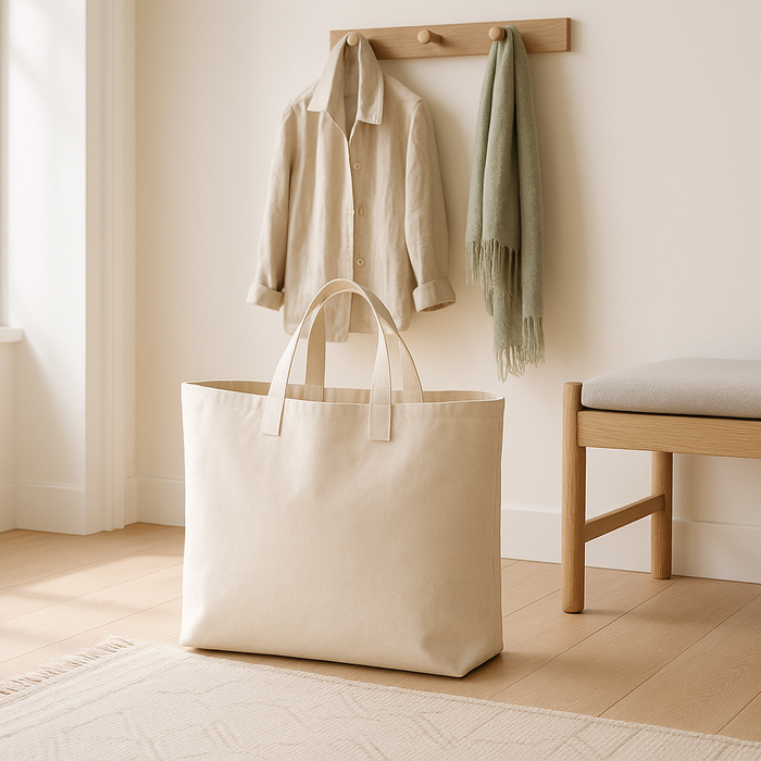 The Canvas Tote That Doubles as Home Storage