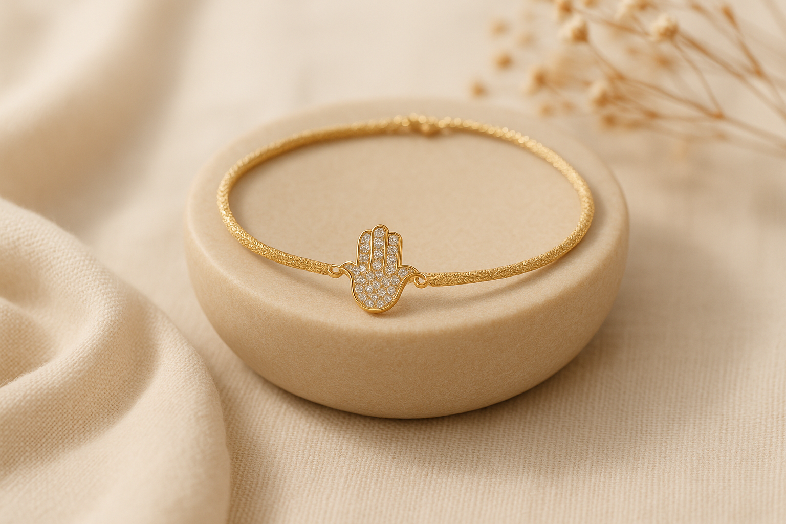 Hamsa Sparkly Bracelets