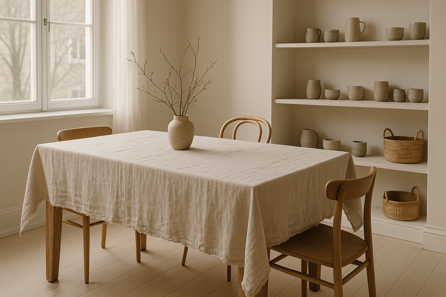 The Art of Stone-Washed Linen for Your Table