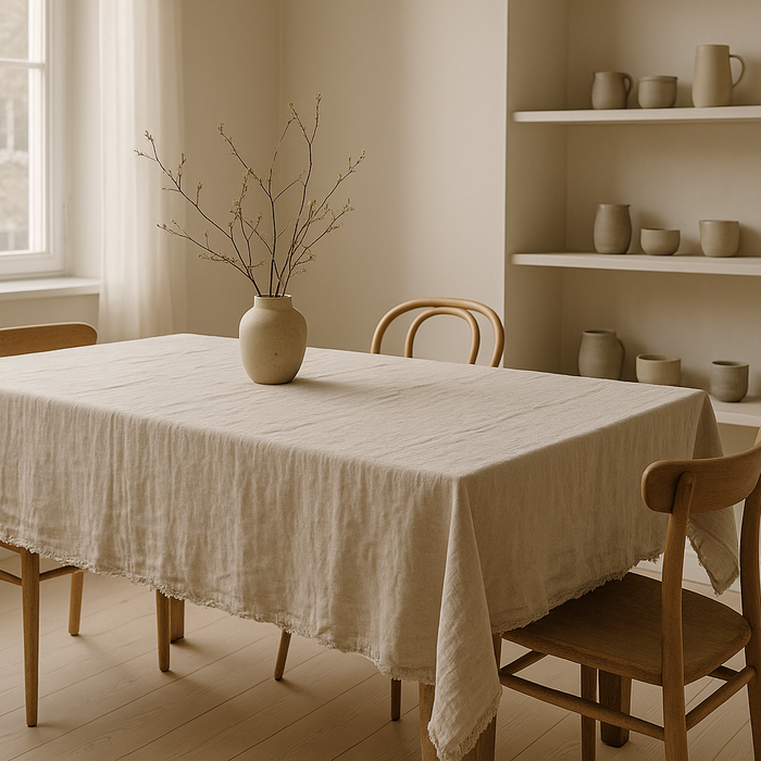 The Art of Stone-Washed Linen for Your Table