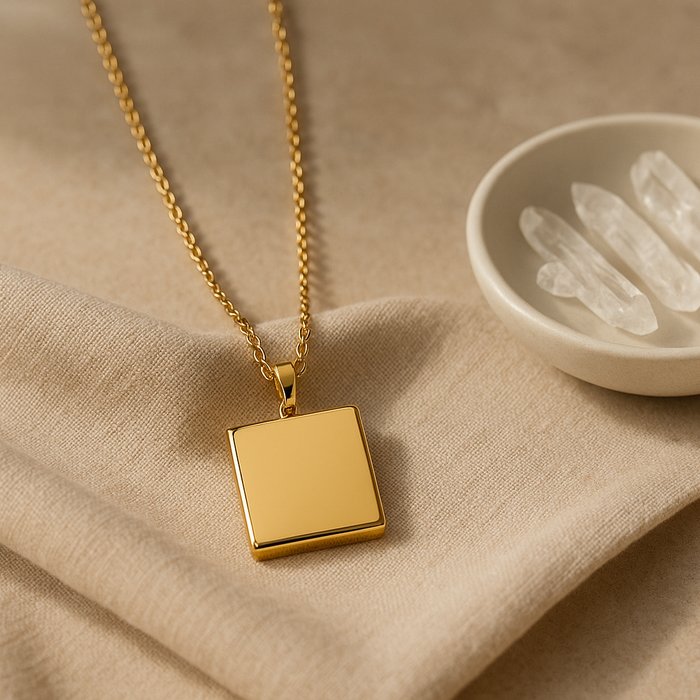 Custom Square Necklace