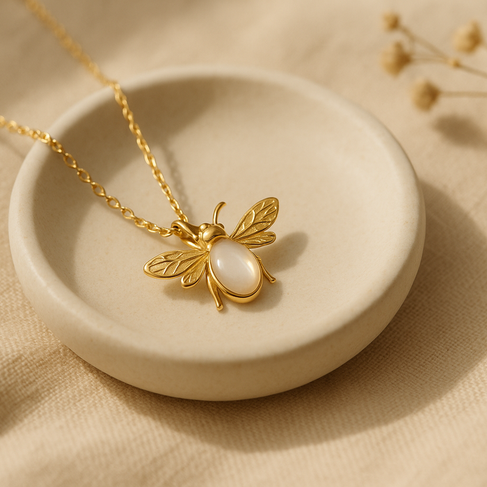 Bee Pendant Necklace