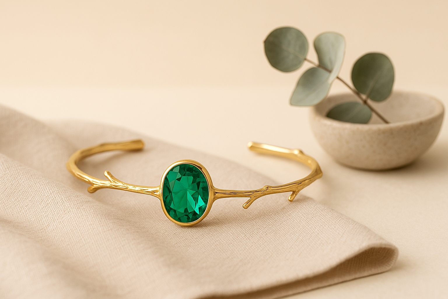 Delicate Tree Branch Design Bracelet