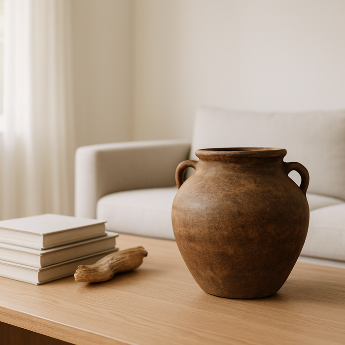 How to Style a Vintage Clay Pot for Warmth and Character