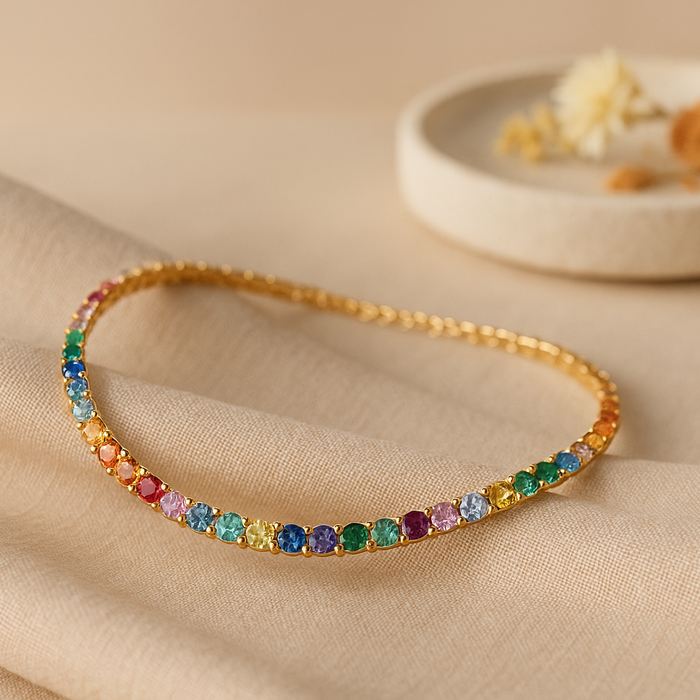 Multi Color Zirconia Bracelets