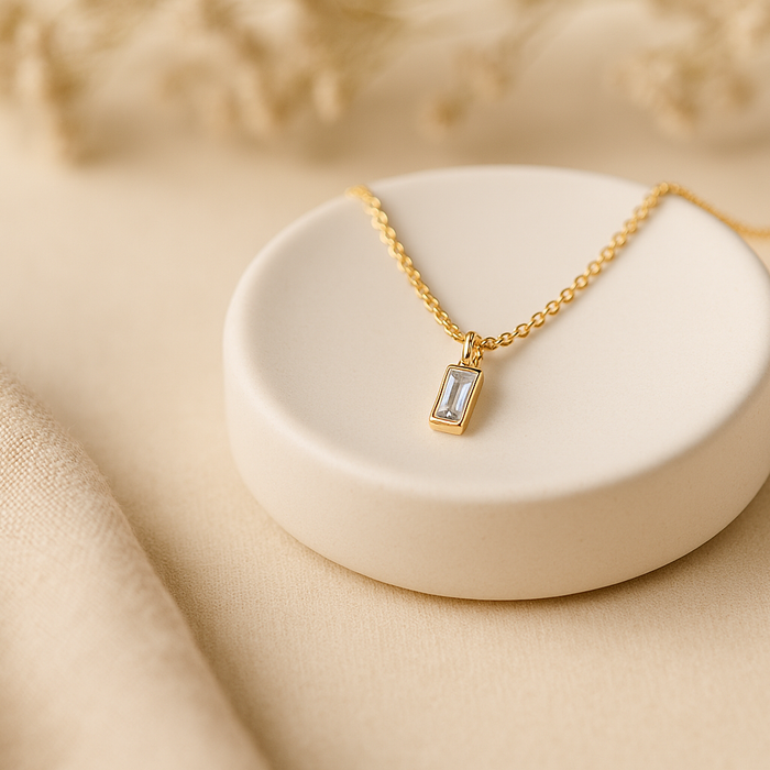 Birthstone Charm Necklace