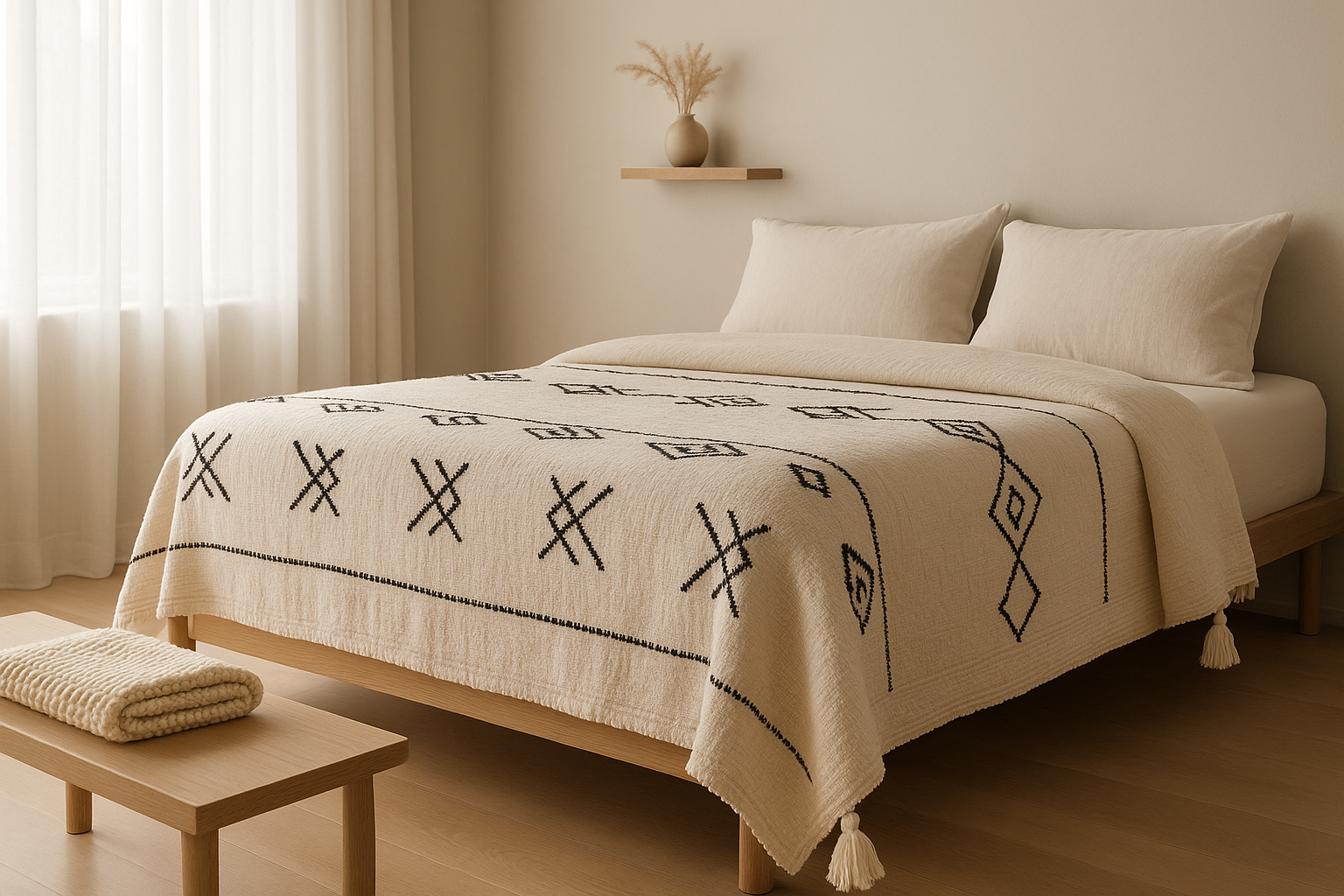 The Art of the Berber Cotton Bedspread