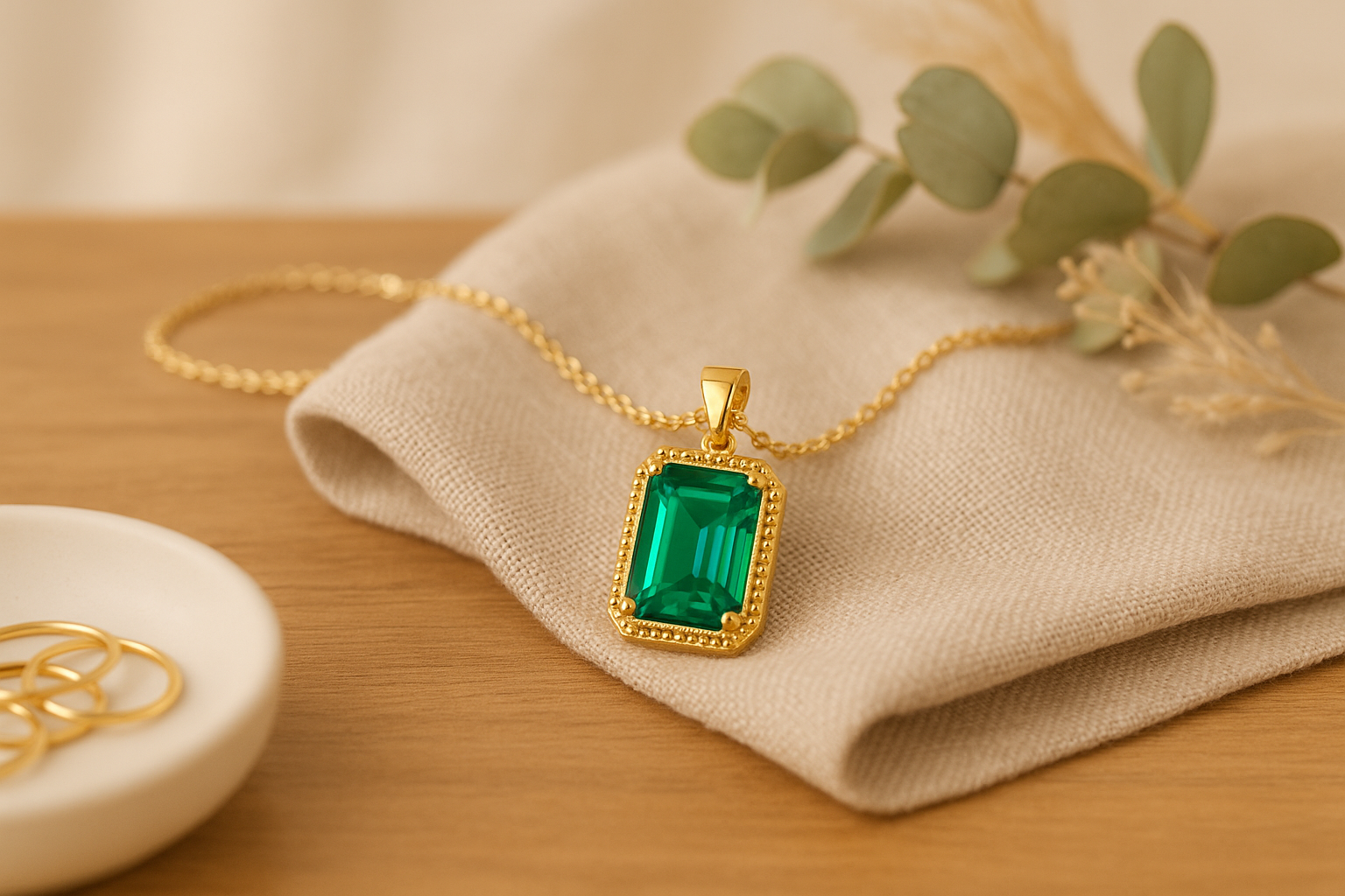 Emerald Dawn Necklace