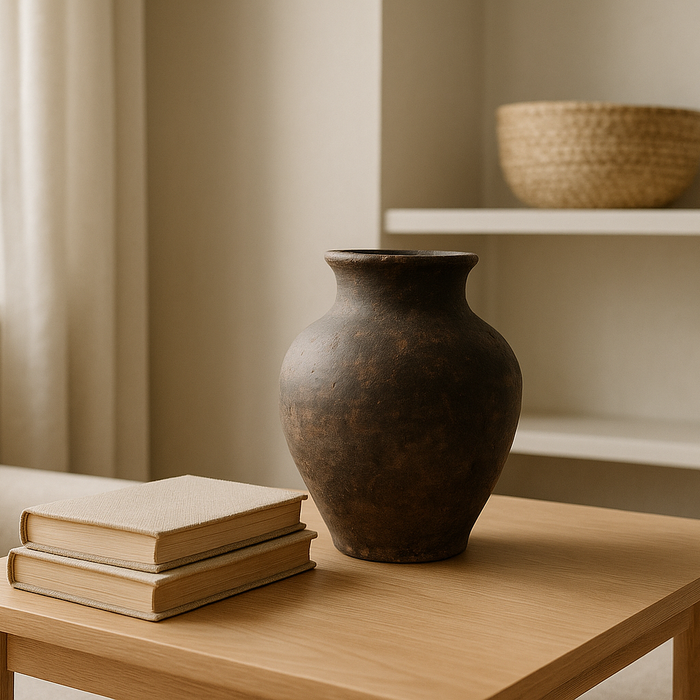 How to Style a Vintage Clay Vessel in Your Home