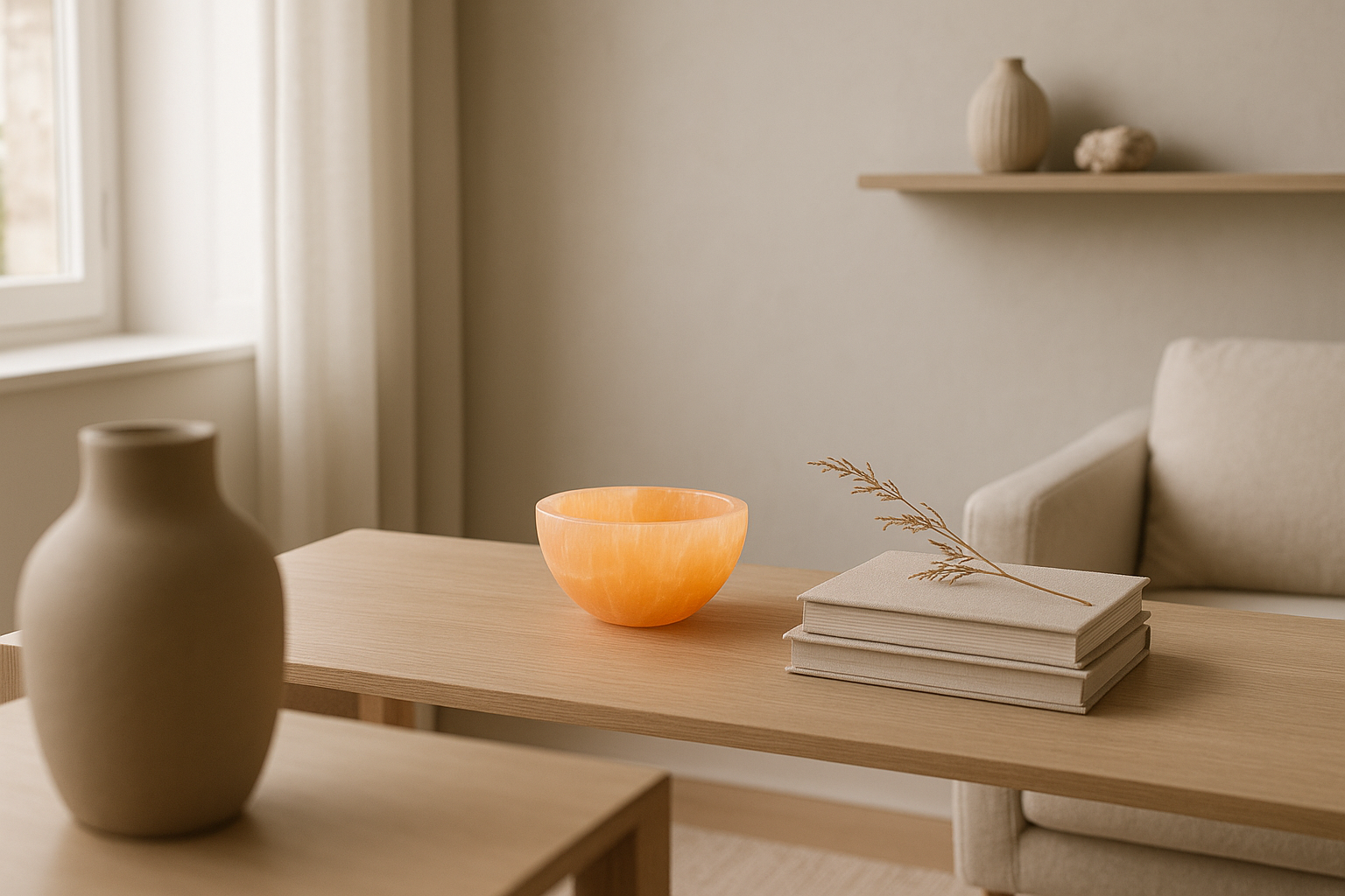 How to Style a Natural Selenite Bowl in Your Home