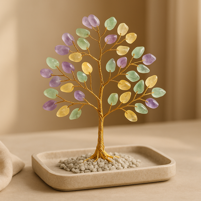 Natural Crystal Money Tree
