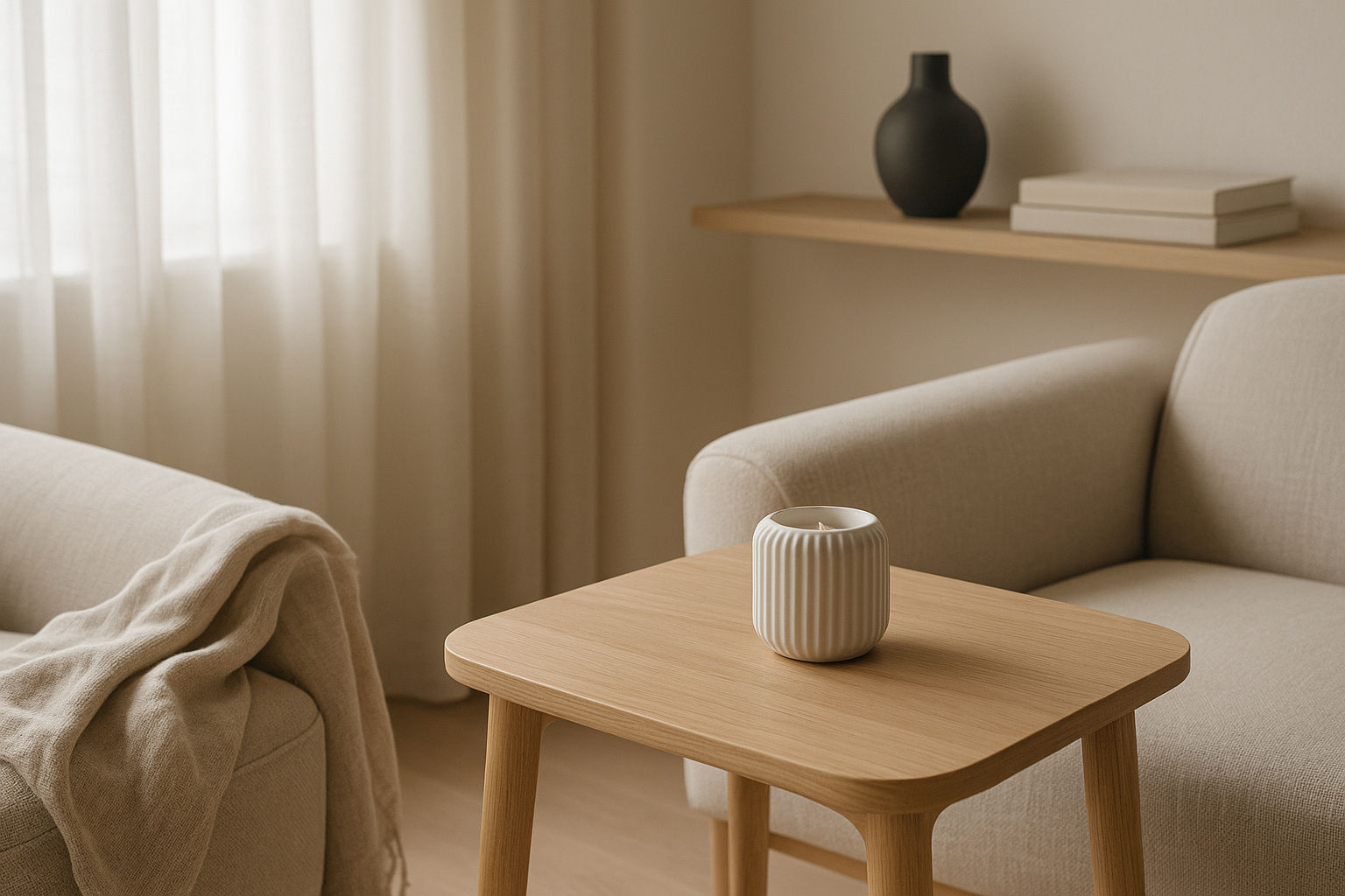 How Vertical Ribbed Texture Transforms Candlelight in Your Home