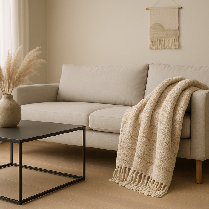 The Art of Layering with Hand-Woven Cotton Throws