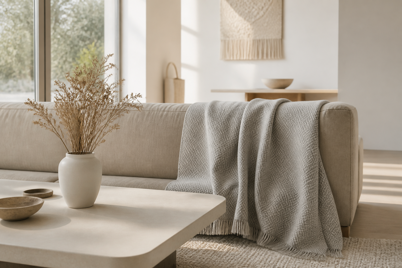 The Quiet Luxury of a Cashmere Throw