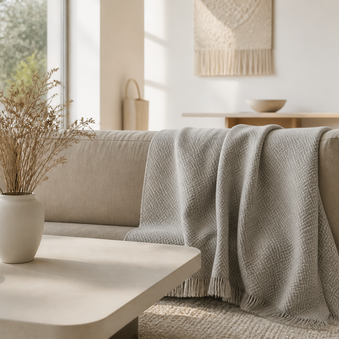 The Quiet Luxury of a Cashmere Throw