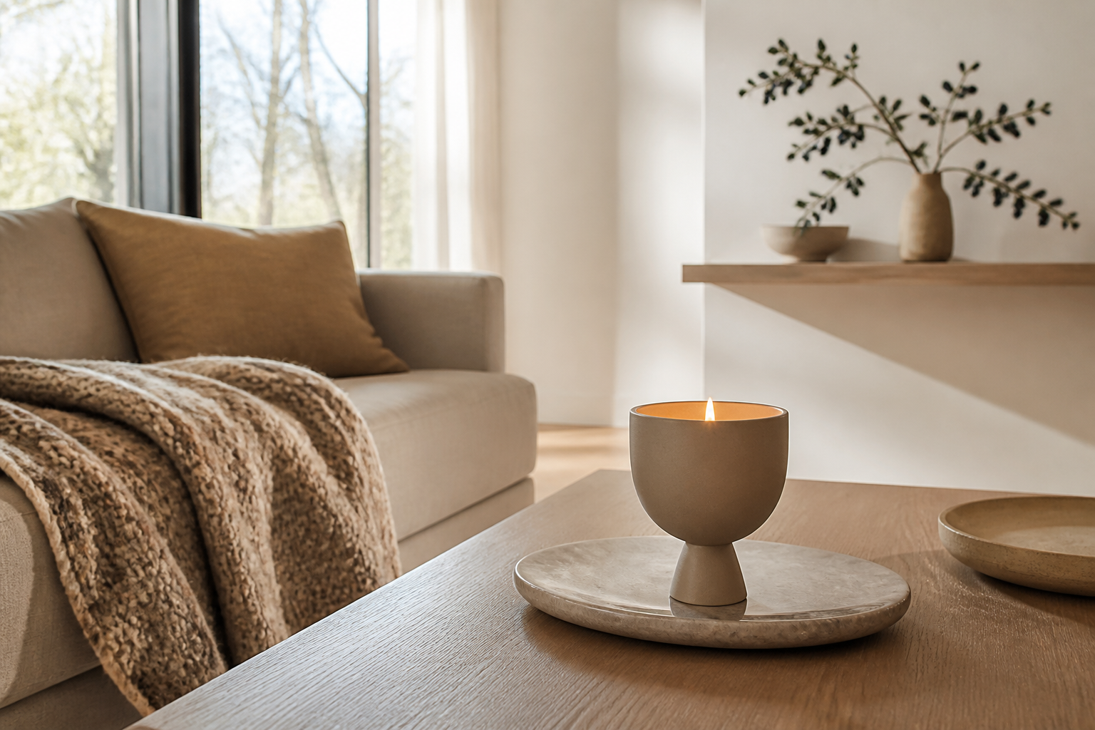 How to Style a Cocktail-Inspired Candle for Evening Ambiance
