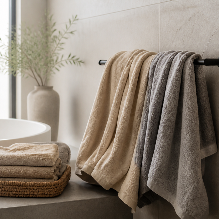 How to Bring a Spa Feel to Your Bathroom with Plush Towels
