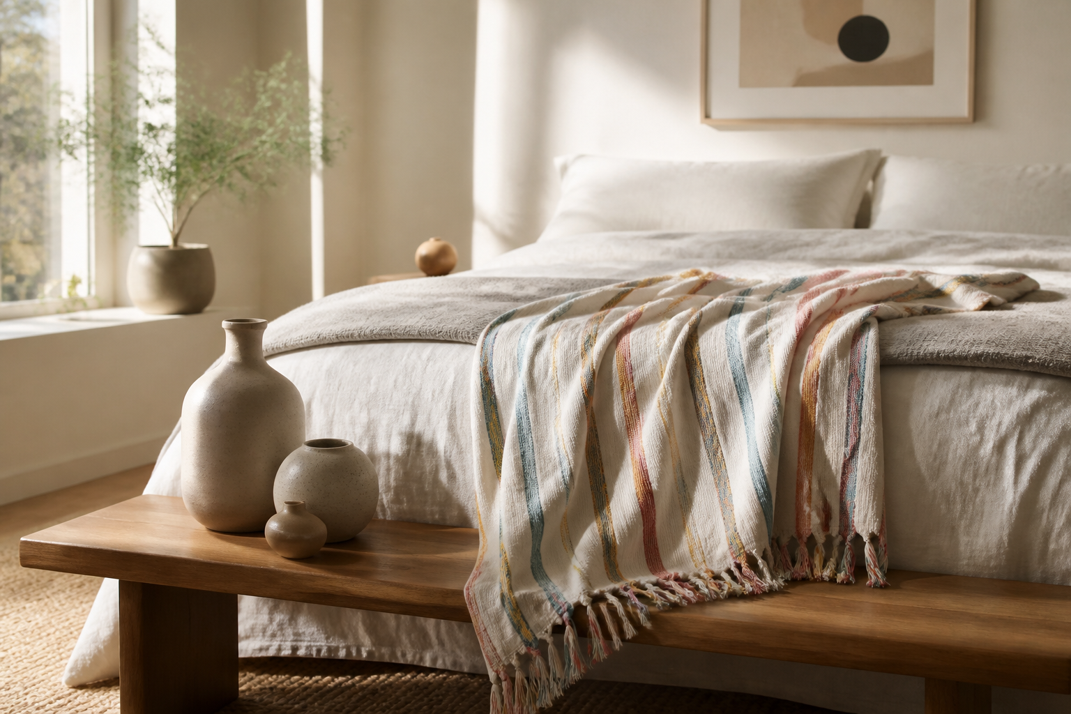 Why Handwoven Turkish Towels Belong in a Calm Scandinavian Home