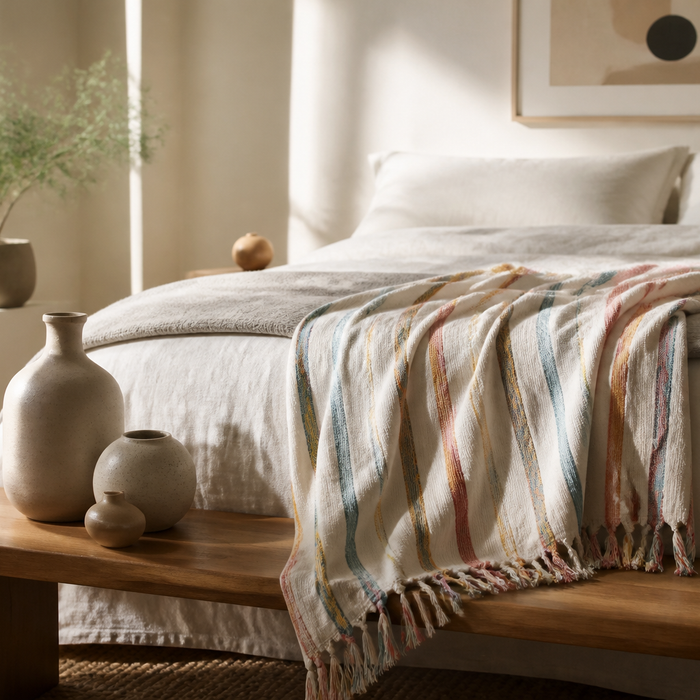 Why Handwoven Turkish Towels Belong in a Calm Scandinavian Home
