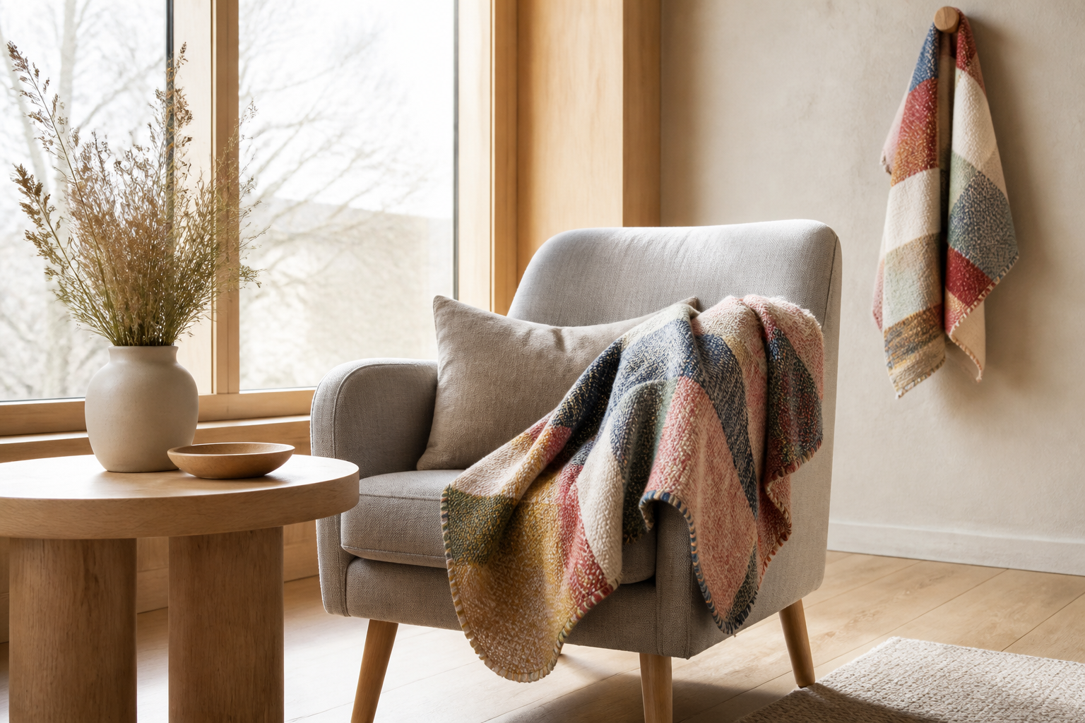 Styling a Turkish Cotton Poncho for Easy Summer Living
