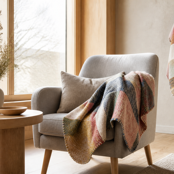 Styling a Turkish Cotton Poncho for Easy Summer Living