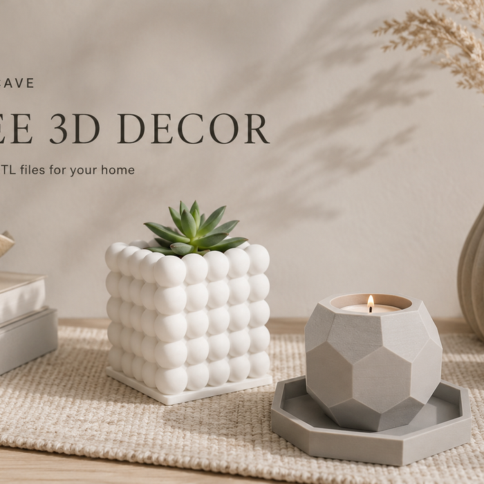 Free 3D Printable Decor for a More Personal Home