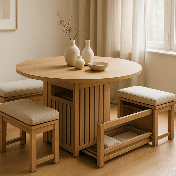 Costco’s Transformer Table: The Ultimate Space-Saving Dining Solution with Hidden Storage
