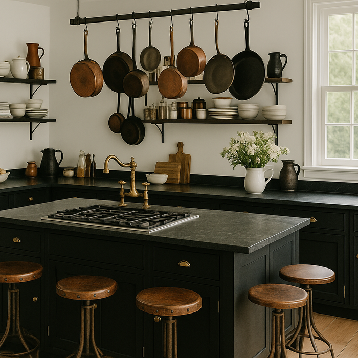 Inside Martha Stewart’s Bedford Farm Kitchen: A Warm and Inviting Cluttercore Haven