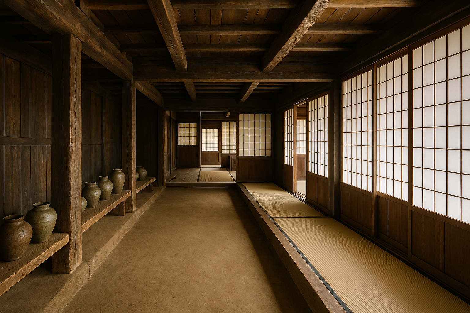 Timeless Charm: Renovating a Historic Meiji-Era Folk House in Iwakura