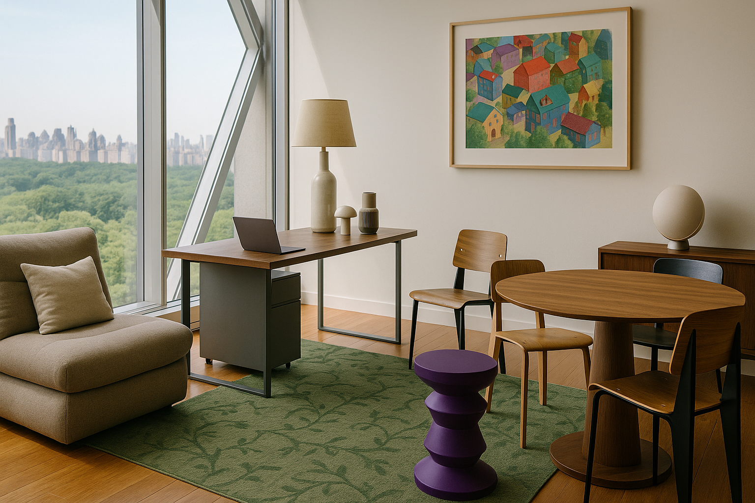 Inside Elisa Lipsky-Karasz’s Stylish and Functional Hearst Tower Office Makeover