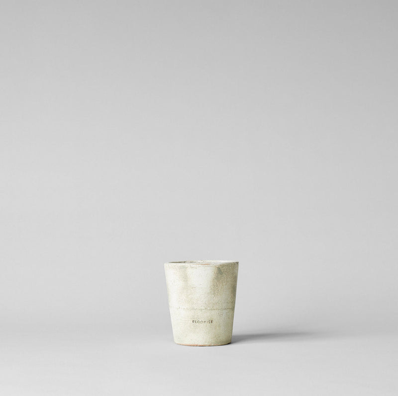 Terra Cotta Basic Planter, White Patina