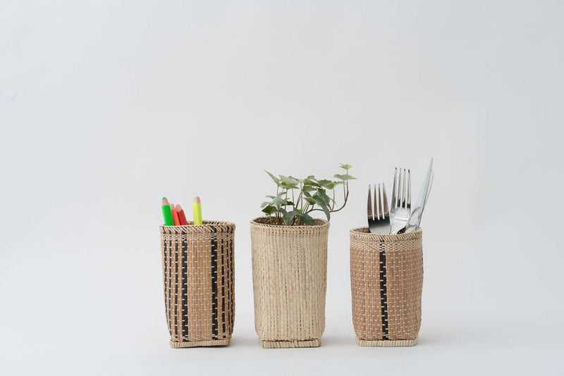 Desktop Pencil Holder + Short Spoon Gift Set