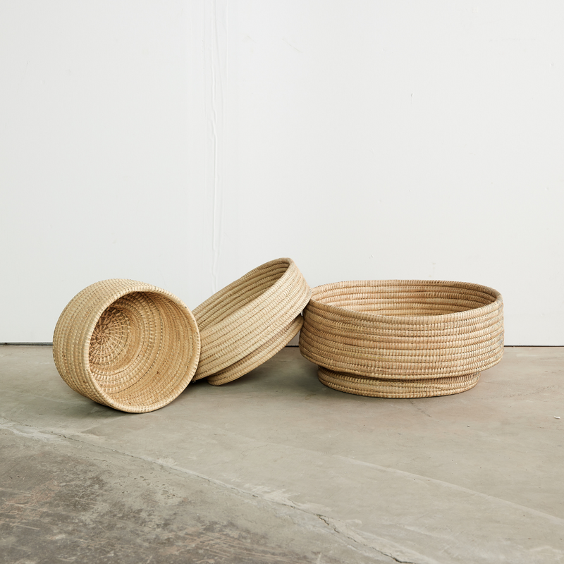 Natural Woven Dengu Basket