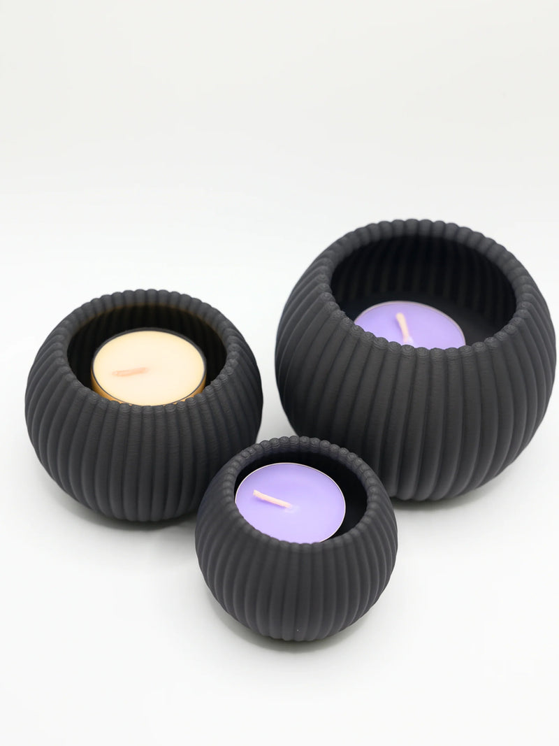 Lunar Orbit Tealight Holder Set