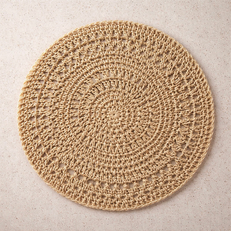 Malibu Handwoven Scallop Placemats