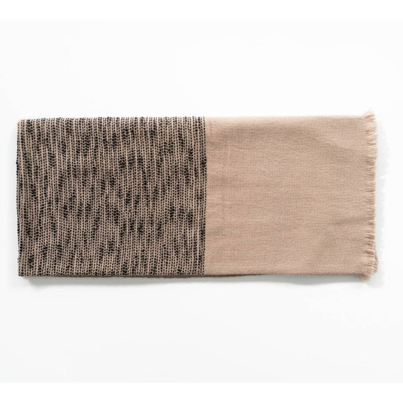 Wren Merino Throw: Brown