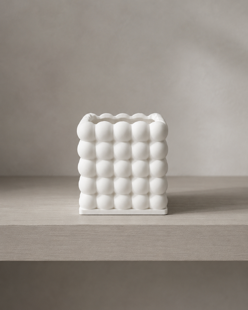 Free: Bubble Cube Planter