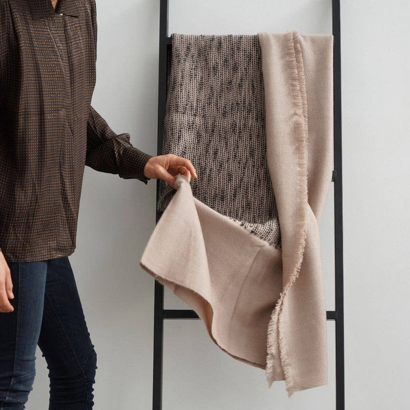 Wren Merino Throw: Brown